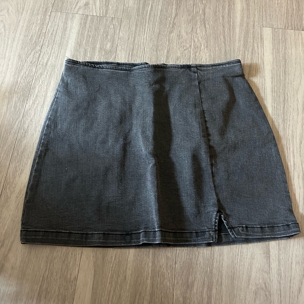 Wild Fable Charcoal Mini Skirt
